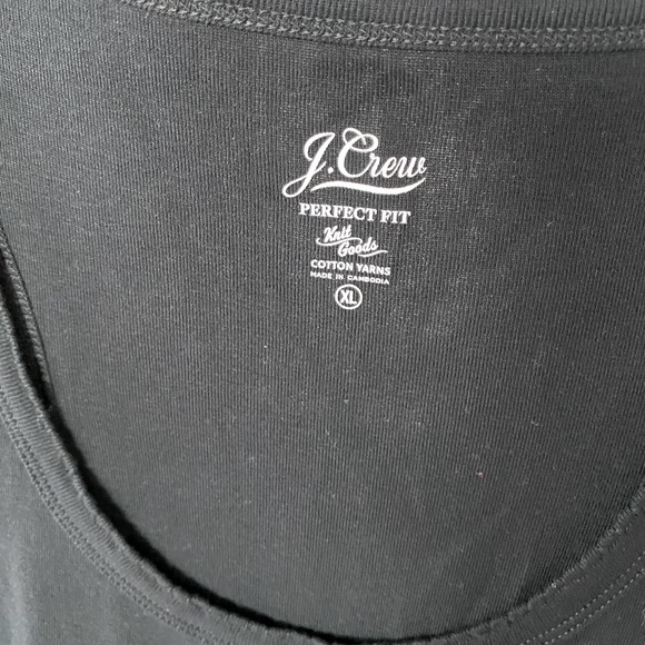 JCrew Black Racerback Tank - Picture 3 of 4